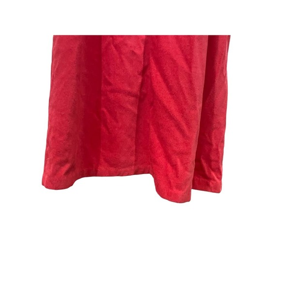 Vintage New Issues Womens House Coat Dark Pink Velour Zippered Pockets OS - Picture 6 of 12